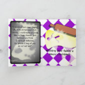 De douane Oooh, eet me niet het Man van de Feestdagen Kaart (Binnen)