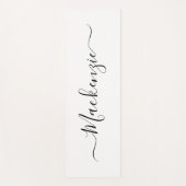 De douane past de Naam van het Manuscript aan voeg Yogamat (Voorkant)