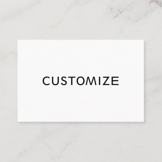 De douane past Leeg BedrijfsLogo aan Visitekaartje (Achterkant)