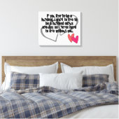 de douane personaliseert doet het zelf Jubilea Canvas Afdruk (Insitu (Slaapkamer))