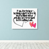 de douane personaliseert doet het zelf Jubilea Canvas Afdruk (Insitu (Houten vloer))