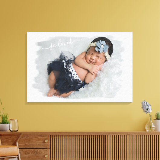 De douane personaliseert het Malplaatje van de Fot Canvas Afdruk (Insitu (Woonkamer))