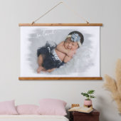 De douane personaliseert het Malplaatje van de Fot Hangend Wandkleed (Slaapkamer)