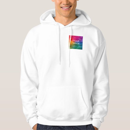 De douane uploadt de Basis van de Mannen van de Sj Hoodie (Voorkant)