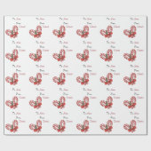 De Douane van de Kerstman van het Riet van het Cadeaupapier (Vlak)