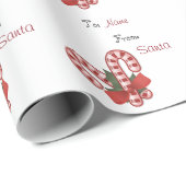 De Douane van de Kerstman van het Riet van het Cadeaupapier (Rol Hoek)