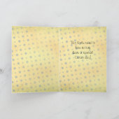 De Douane van de Mand van Pasen Feestdagen Kaart (Binnen)