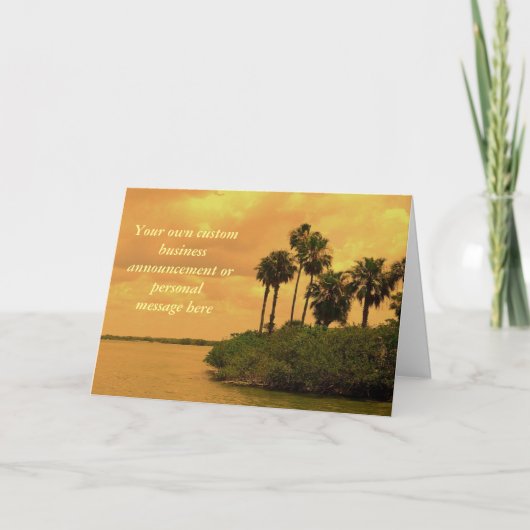De Douane van de Mijmerij van de palm Aankondiging (Voorkant)