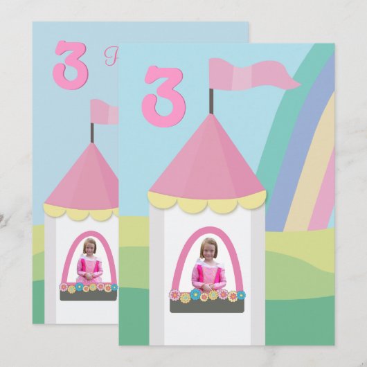 De Douane van de Partij van de Verjaardag van de Kaart (Voorkant / Achterkant)