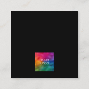 De douane voegt BedrijfsBedrijfsModerne Elegant to Vierkante Visitekaartje