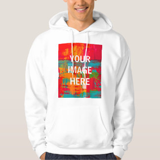 De douane voegt de Logo van het Afbeelding toe per Hoodie