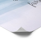 de douane voegt een ontwerp van de waterverf van h poster (Hoek)