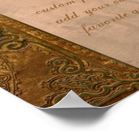 de douane voegt een poster  stijl van het citaat t (Hoek)