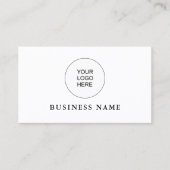 De douane voegt toe uploadt Uw Eigen Logo van het  Visitekaartje (Voorkant)