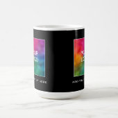 De douane voegt Uw BedrijfsNaamTekst van de Logo t Koffiemok (Center)