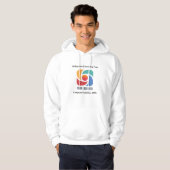 De douane voegt Uw Commerciële Marketing van het B Hoodie (Voorkant volledig)