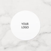 de douane voegt uw logo gepersonaliseerde bedrijfs confetti (Kleine voorkant)