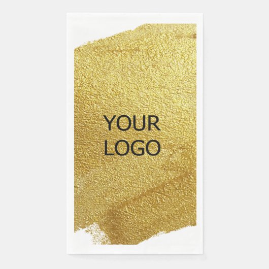 de douane voegt uw logo gepersonaliseerde bedrijfs servet (Voorkant)