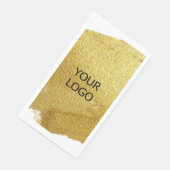 de douane voegt uw logo gepersonaliseerde bedrijfs servet (Hoek)