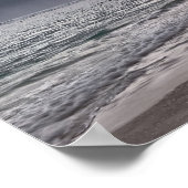 De douane voegt uw reisfoto toe gepersonaliseerde poster (Hoek)