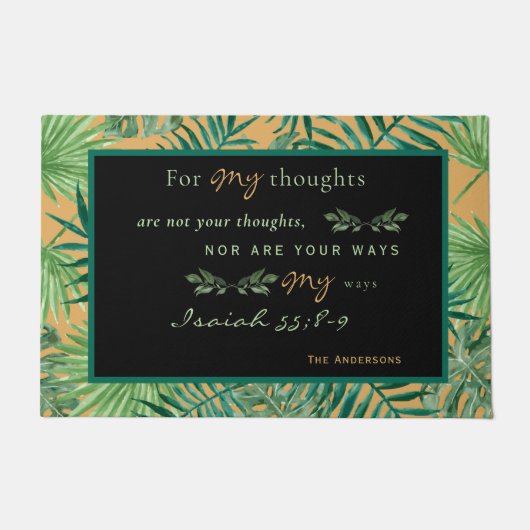 De douane voor Mijn Manifestaties is niet uw Manus Deurmat (Voorkant)