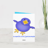 De douane wordt goed spoedig de Kaart van de Groet (Achterkant)