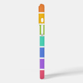 De douanehoesje van de Kleuren van de regenboog Case-Mate iPhone Case (Achterkant / Links)