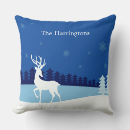 De douanenaam van de Illustrator van de rendier we Kussen