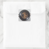 De Douris Cup Vierkante Sticker (Tas)