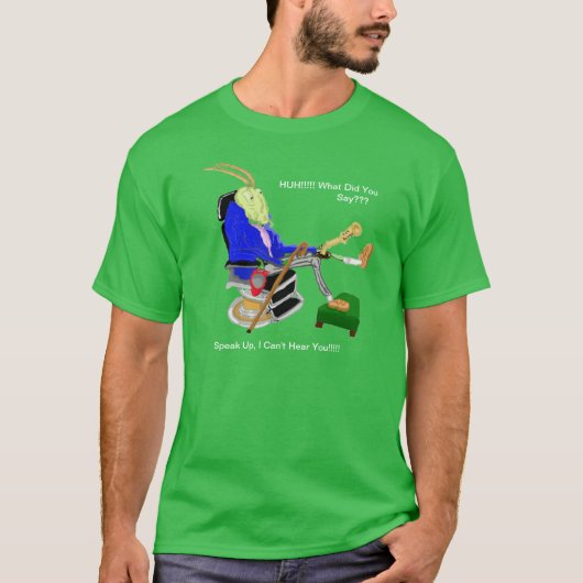 De dove cricket en de oorsumpet t-shirt (Voorkant)
