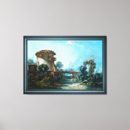 De Dovecote van François Boucher Canvas Afdruk