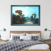 De Dovecote van François Boucher Canvas Afdruk (Insitu (Slaapkamer))