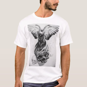 de doven      doodDove Graphic   T-shirt Unisex