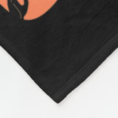 De dovenleraar voegt gewoon koffie toe fleece deken (Hoek)