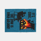 De dow is meer dan 50.000! meme fleece deken (Voorkant (Horizontaal))