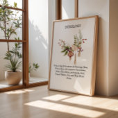 De Doxology Print Minimal Christelijke kerstkunst