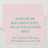 DE DOZEN ZIJN WEG, WE HEBBEN DE ROTZOOI OPGERUIMD  AANKONDIGING (Voorkant / Achterkant)