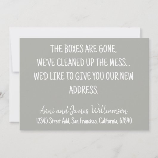 DE DOZEN ZIJN WEG, WE HEBBEN DE ROTZOOI OPGERUIMD  AANKONDIGING (Voorkant)