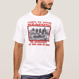 De draai in Uw Wapens zal de Overheid Zorg nemen T-shirt