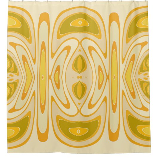 De Draai van de zonneschijn Douchegordijn (Voorkant)