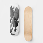 De draai van walviskunst persoonlijk skateboard (Voorkant)