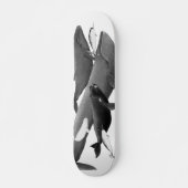 De draai van walviskunst persoonlijk skateboard (Voorkant)
