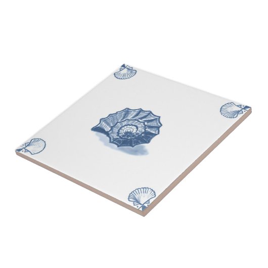 De Draaikrankel van Shell van de Delft met de Hoek Tegeltje (Zijkant)