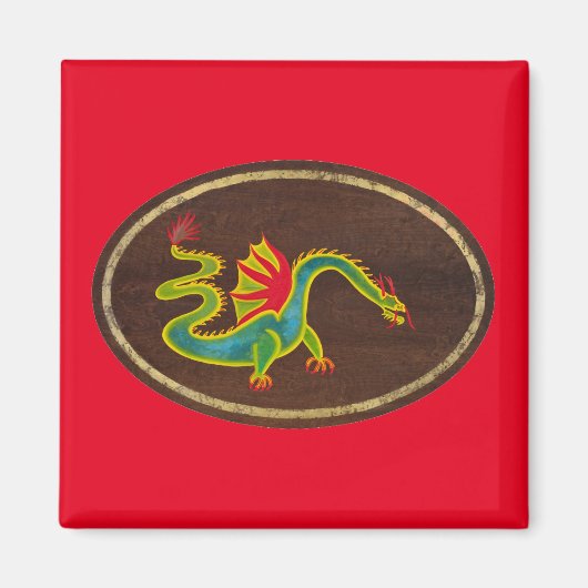 De draak 2009 magneet (Voorkant)