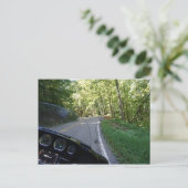 De draak berijden briefkaart (Staand voorkant)