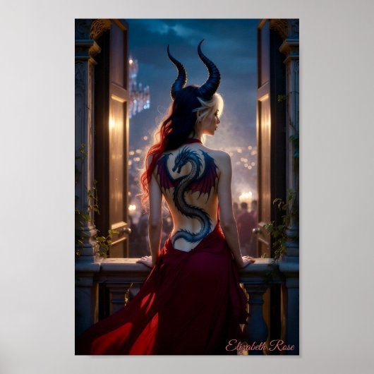 De Draak Binnenin Poster (Voorkant)