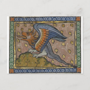 De draak briefkaart