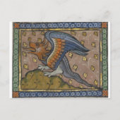 De draak briefkaart (Voorkant)