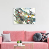 De draak canvas afdruk (Insitu (Woonkamer))