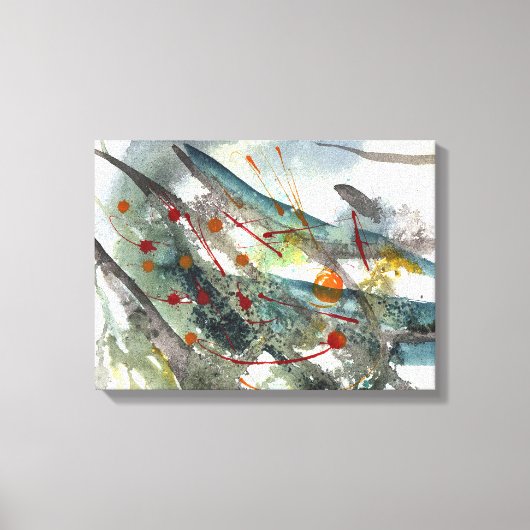 De draak canvas afdruk (Voorkant)